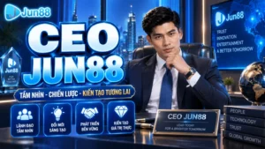 CEO Jun88 Trần Duy Hữu, CEO nền tảng cá cược hàng đầu Việt Nam