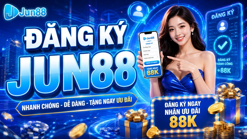 Đăng ký Jun88 nhanh chóng