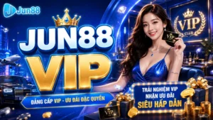 Jun88 Vip: Ưu đãi khủng, nhận thưởng lớn mỗi ngày